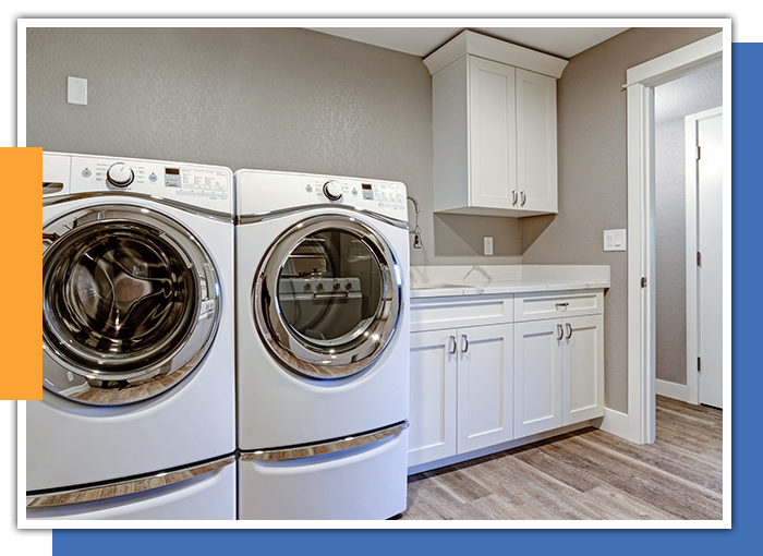 Image of a washer and dryer