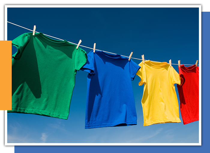 image of clothes on a line