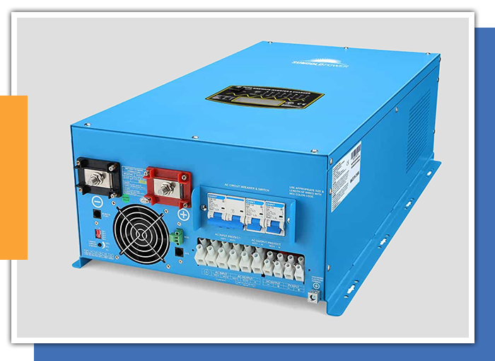 image of a solar power inverter