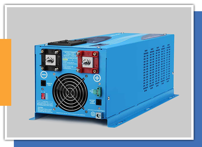 Image of a solar inverter