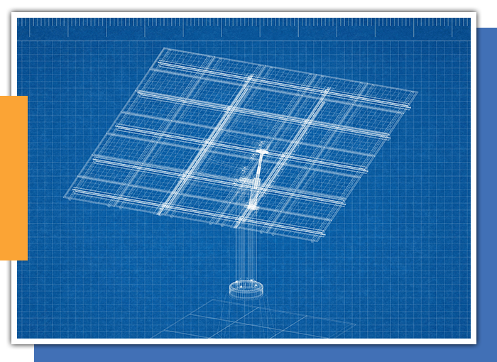 Image of a solar schematic