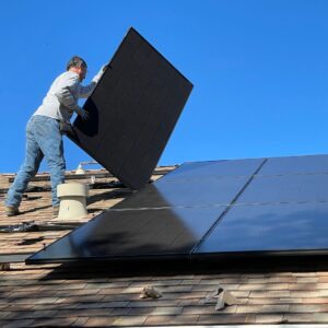 installing solar panels