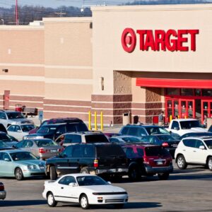 the outside of a Target store
