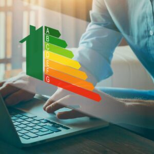 efficiency rating projected from laptop