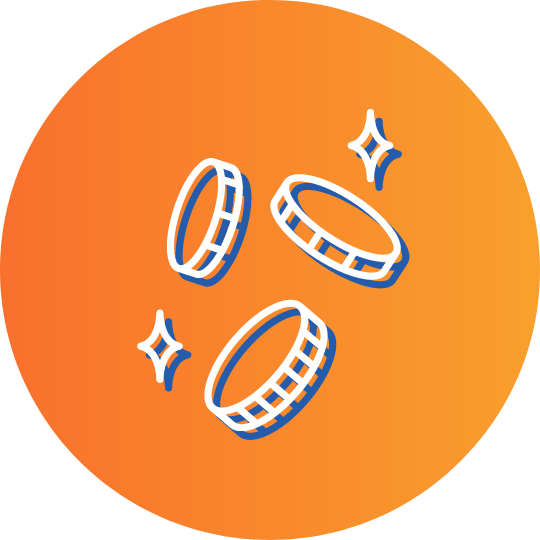 Icon of coins