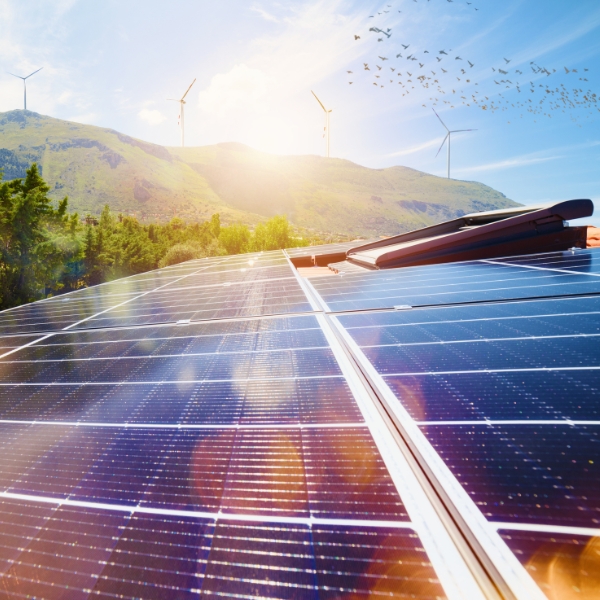 image of a solar panel