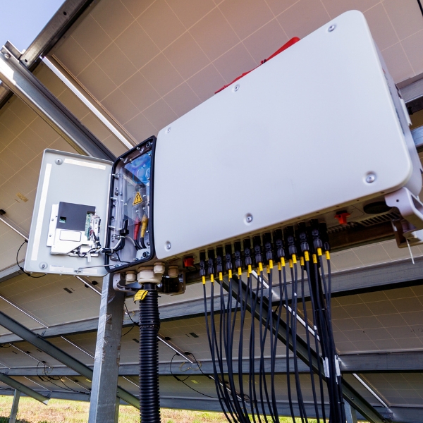 image of a solar inverter